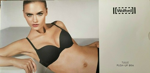 Wolford Tulle Push-Up Bra Size 85D USA: 38D Color: Nude Style 69572 - 第 1/3 張圖片