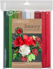 Lia Griffith Heavy Crepe Paper 10/Pkg-Winter Garden