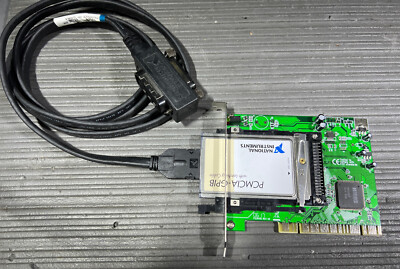 NI National Instruments PCMCIA to GPIB, with Cable and PCMCIA to PCI adapter