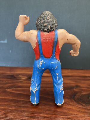 Hillbilly Jim Action Figure Rubbery Toy Titan Sports 1984