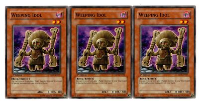 Yugioh - 3X Weeping Idol - Common - 1st Edition - ABPF-EN021 - Near Mint