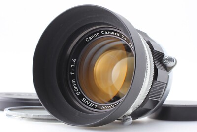 CLA'd MINT w/ Hood] Canon 50mm F1.4 MF Lens for L39 LTM
