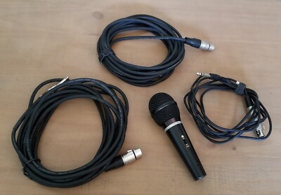 Audio Technica ST95 MKII Dynamic Microphone W/3 Cables