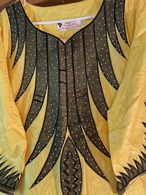 African Clothing For Women Embroidery Long Dress Bazin Riche Design with  Scarf | eBay