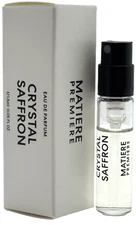 MATIERE PREMIERE CRYSTAL SAFFRON EAU DE PARFUM VIAL SPRAY UNISEX 0.05 Oz SAMPLE!