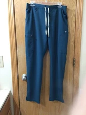 FIGS Yola Skinny Scrub Pants Women’s dark green MED Technical Collection TW2000R