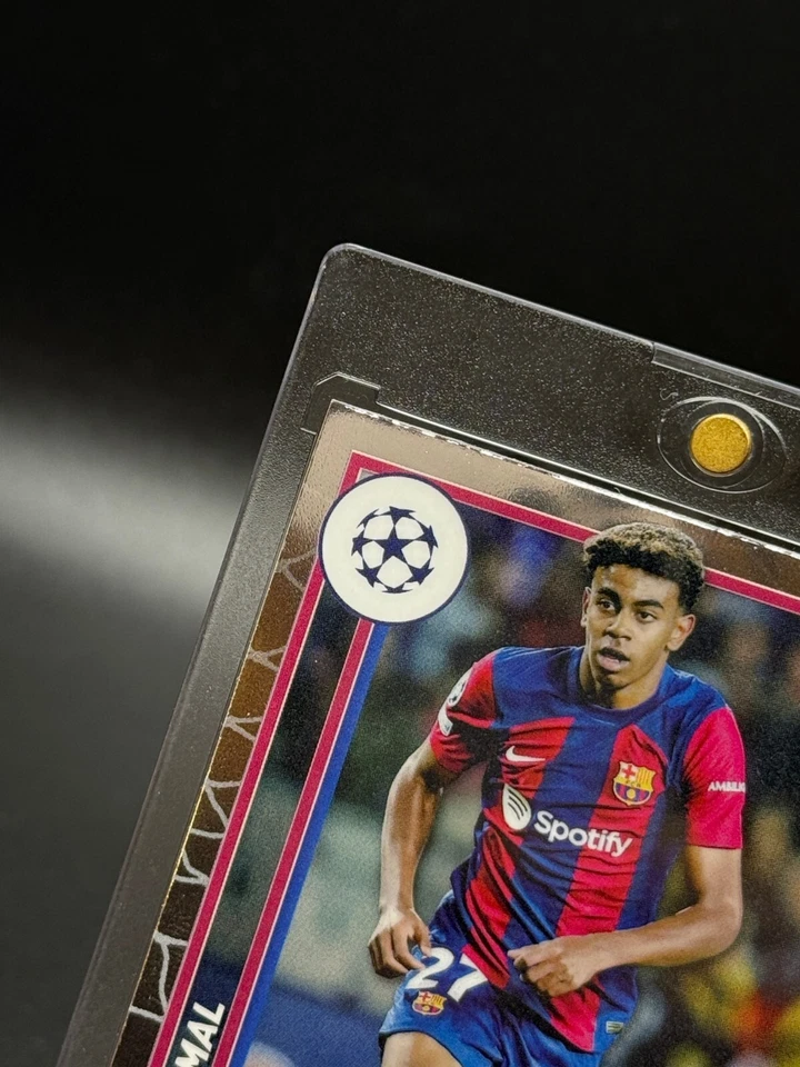 2023-24 Topps Merlin UCC Lamine Yamal #27 FC Barcelona Base Rookie Card (RC) - Image 3 of 4