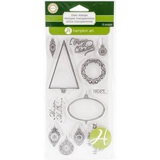 Hampton Art Clear Stamps - Tree Trimmings 1530