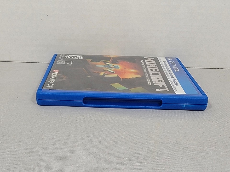 Minecraft, PlayStation Vita, cover art, no game eBay