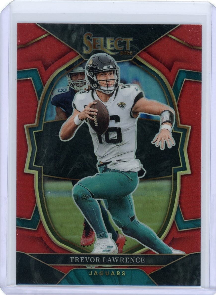 2022 Panini Select TREVOR LAWRENCE Red Concourse /99 - Jacksonville Jaguars