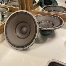 Altec Lansing 415C Biflex Speaker Pair 8 Ohms Made In USA Vintage