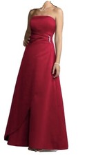 Davids Bridal Bridesmaid Dress Cognac