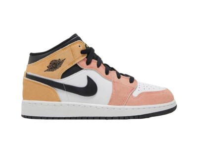 美品 Nike GS エアジョーダン1 Mid Flight Club 25cm Air Jordan 1 Mid SE GS 'Flight Club' Kids Basketball Shoe Multi