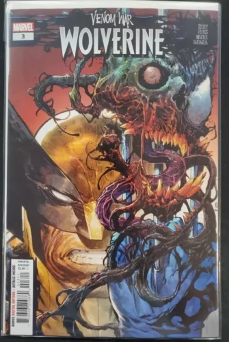 VENOM WAR WOLVERINE #3 MARVEL 2024  MAIN COVER NM