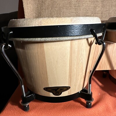 Cosmic Percussion Bongo Drums - CP By LP - 8” & 7” Natural Wood