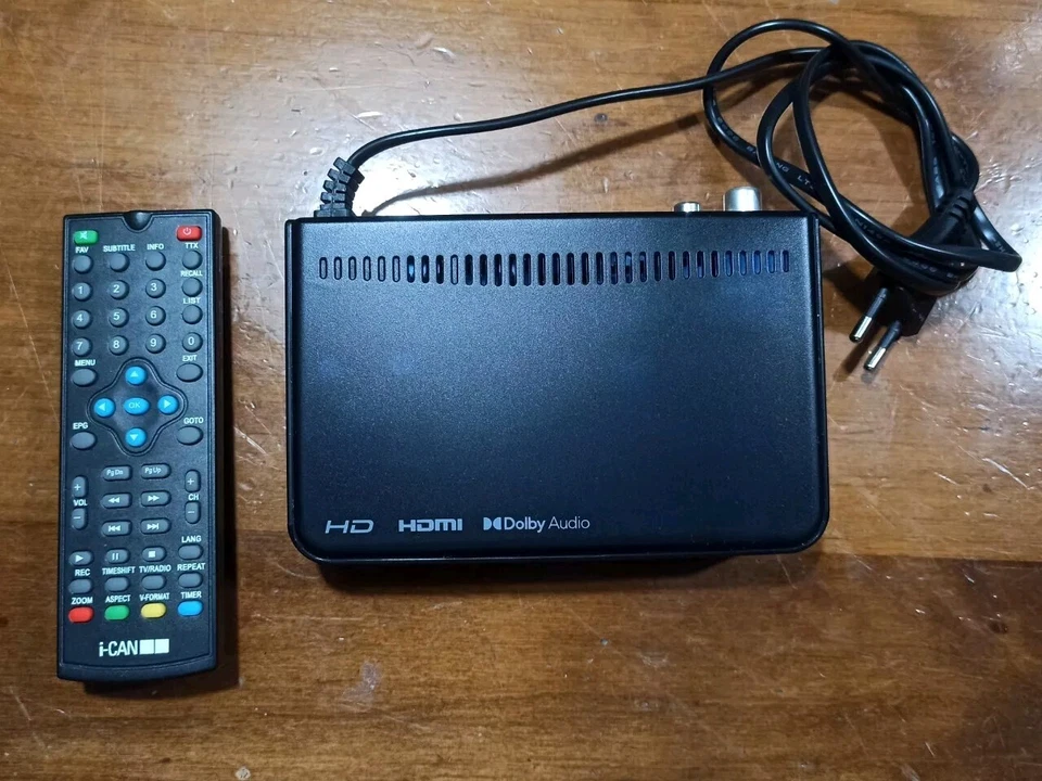 i-CAN T860 - DECODER DIGITALE TERRESTRE HD - DVB-T2 - USB - HDMI - Immagine 2 di 4