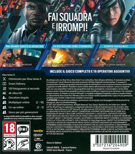 Rainbow Six Siege Édition Deluxe - PS5 - Jeu Complet PAL Français - Très Bon état