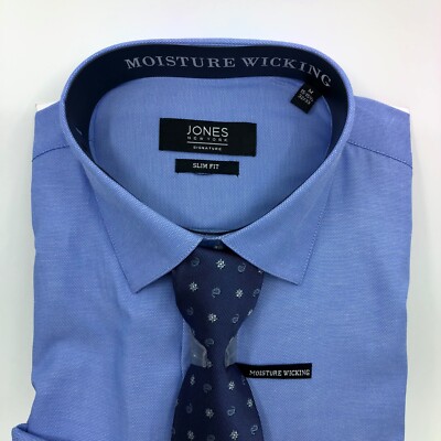 トップス JONES NEW YORK DRESS china shirt NWT Jones New York Signature White Men's Button Down Dress