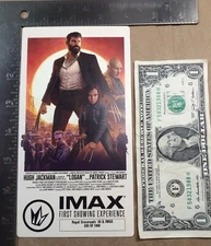 LOGAN Regal IMAX Collectible Ticket Hugh Jackman X-23 Wolverine 2017