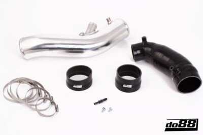 SAAB 9-3 2.8T V6 06-11 Inlet pipe with Black hoses                    