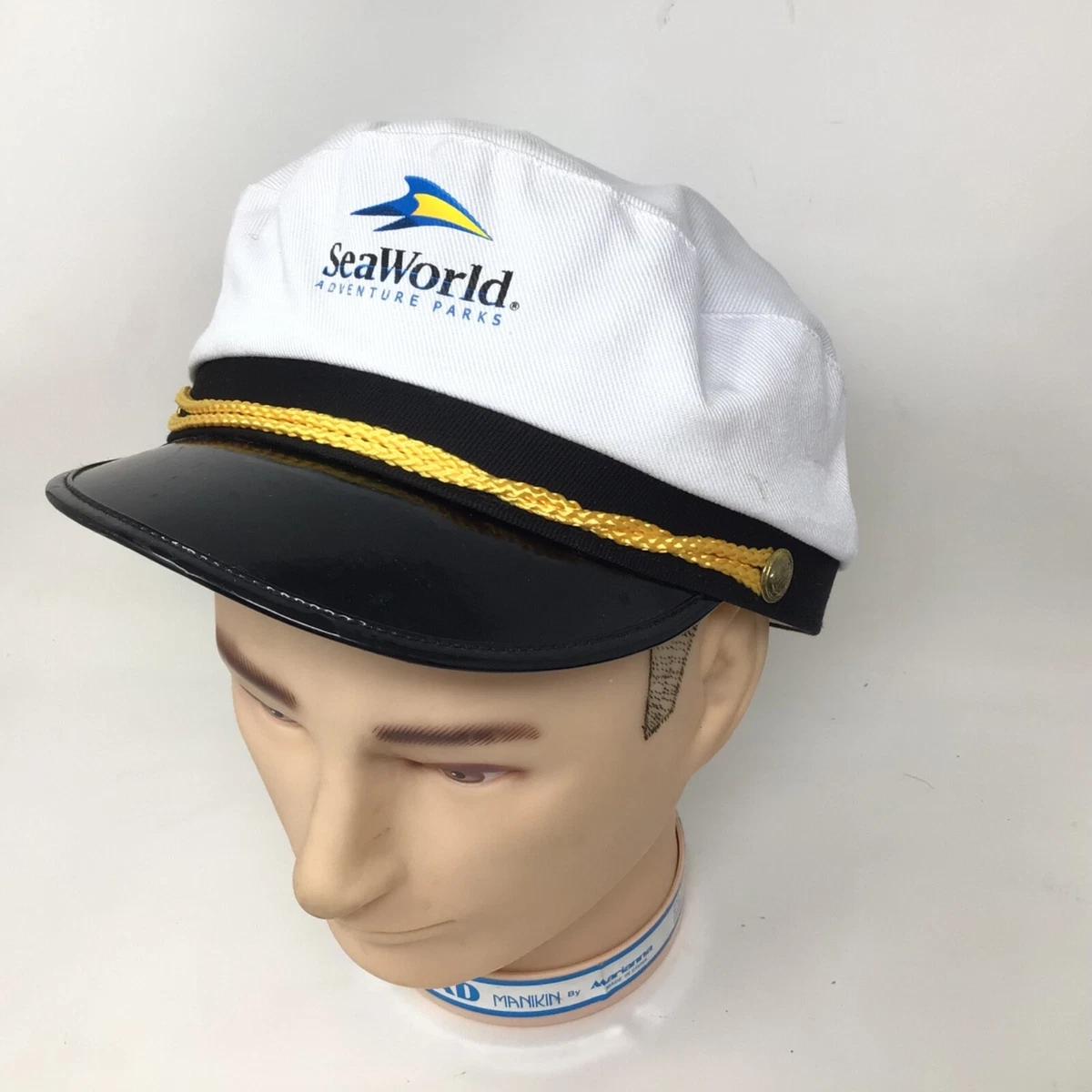 Black and white sailor hat sale