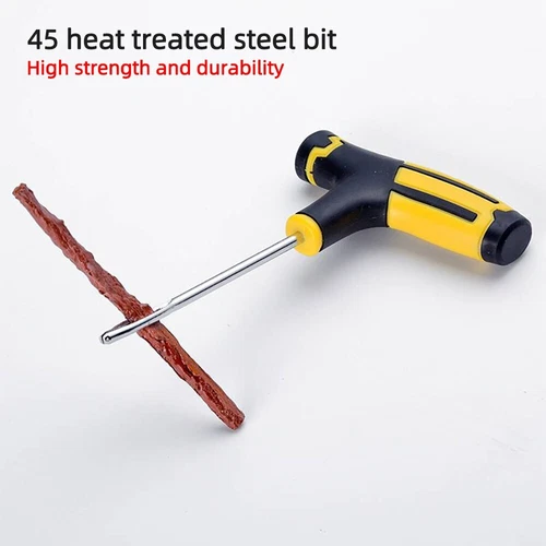 68pc Tire Repair Kit DIY Flat Tire Fix Car Truck Motorcycle Plug Patch Home Shop - Picture 15 of 17