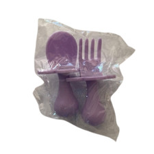 Grabease Purple Set Fork  Knife Lavender Set out of box in wrapper