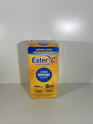 Ester-C 500 mg 24 Hour Vitamin C for Immune Support 90 Tablets Exp 12/25