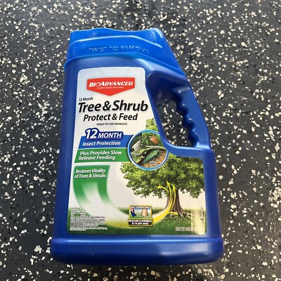 BioAdvanced 12 Month Tree and Shrub Protect and Feed for Insects Granules, 10 lb