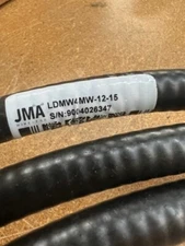 LDMW4MW-12-15 JMA 15ft Annular Cable Assembly DIN Male to 4.3 Male Low PIM w/WPS