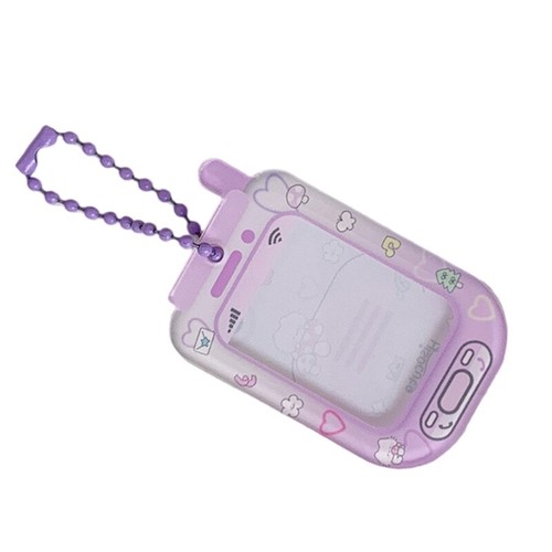 Multifunctional Miniature Plastic Card Organizer Keychain School Essential - Picture 3 of 12