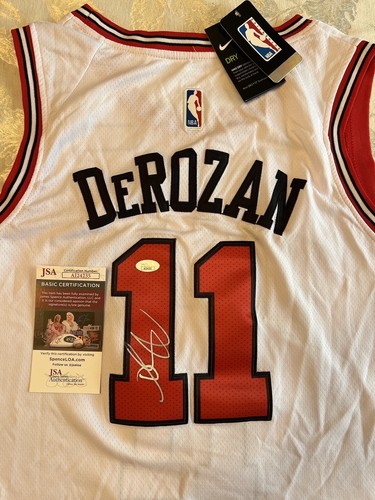 Demar DeRozan Autographed Signed Jersey Chicago Bulls JSA COA - Picture 2 of 3