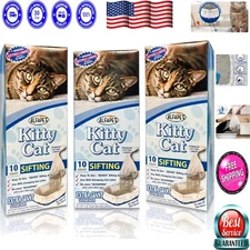 Multi-Size Fit Disposable Sifting Liners for Easy Litter Box Management—30 Count