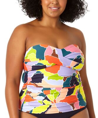 anne cole bandeau tankini top