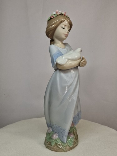 Vintage SpanIsh Porcelain Figurine, 'Peaceful', from Lladro #6807 - Picture 12 of 24