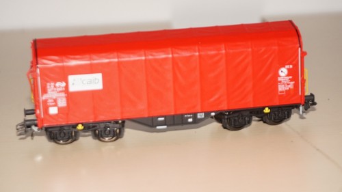 SK7/6] Piko (AC) H0 95485 Schiebeplanenwagen Shims Caib | Zustand: Gebraucht