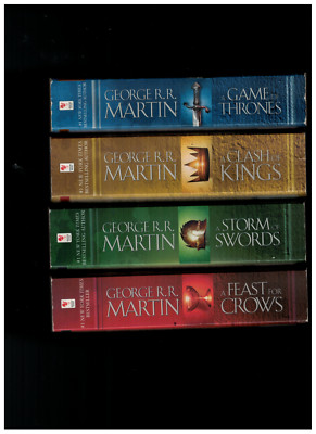 GAME OF THRONES 1-4, A CLASH OF KINGS, A FEAST FOR CROWS, A STORM OF SWORDS