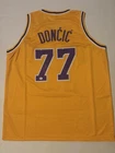 Luka Doncic Los Angeles Lakers Signed Custom Basketball Jersey With COA