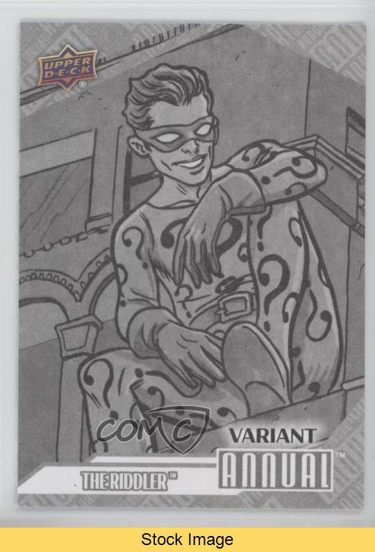 2024-25 Upper Deck DC Annual Variant Cover The Riddler #94 READ mp4