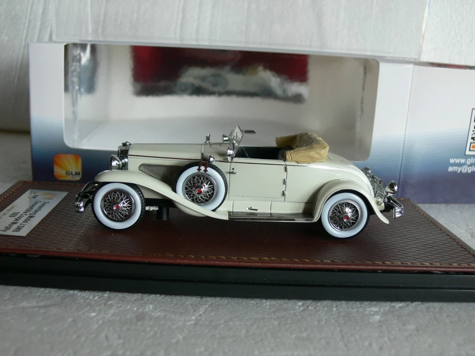 GLM 1:43 Duesenberg Modelo J SWB Convertible Cupé Murphy 1929 Edición Limitada 299 Foto 3 de 4