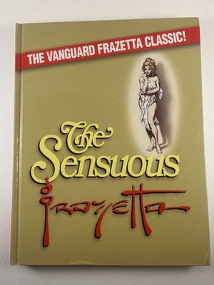 The Sensuous Frazetta Hardcover Art Book J David Spurlock Vanguard 1st Print