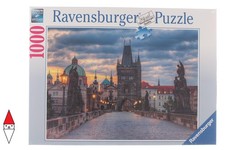 PUZZLE PAESAGGI RAVENSBURGER THE WALK ACROSS THE CHARLES BRIDGE PRAGA 1000 PZ