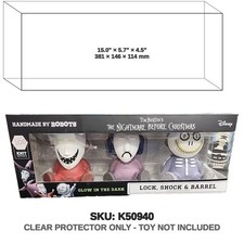 Protector For Handmade By Robots The Nightmare Before Christmas Lock Shock Ba...