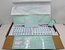 American Mahjong Tile Set, 160 Green 4 Layer Mah Jong Game Tile Bag Storage Box