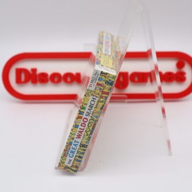 NES Nintendo THE GREAT WALDO SEARCH - NEW & Factory Sealed + Authentic H-Seam!