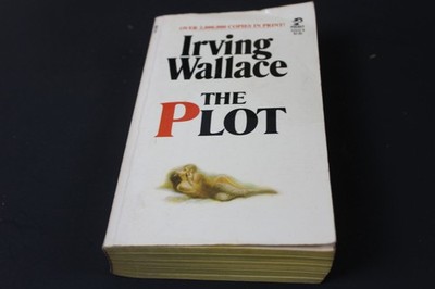 The Plot Irving Wallace 1968 First Pocket Books Printing Thriller Pocket Books