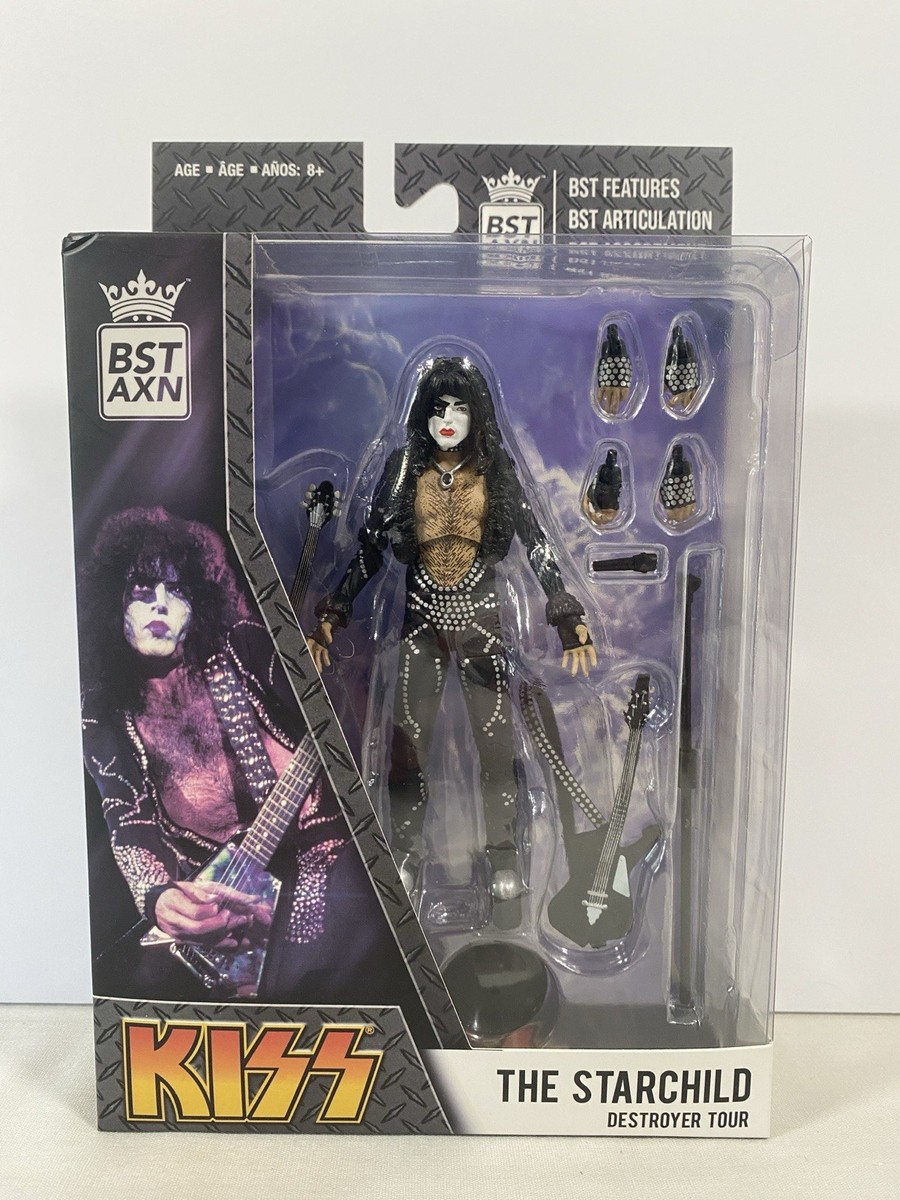 KISS 8インチフィギュア The Starchild　ポールスタンリー KISS Retro Series 3 The Starchild 8 Action Figure Figures
