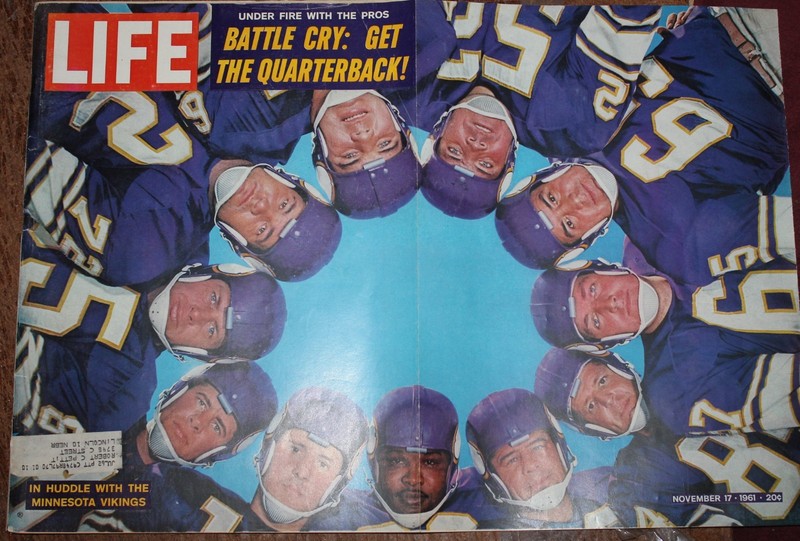 LIFE MAGAZINE...GET  THE  QUARTERBACK...