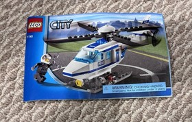 2 Lego&reg; City - 7741 Police Helicopter And 7279- ATM Break-in 100% Complete