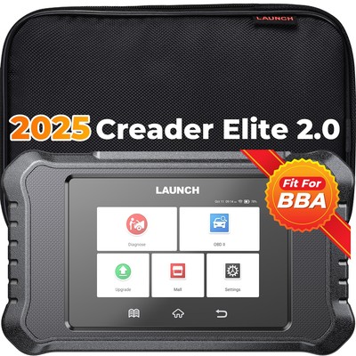 LAUNCH Creader Elite 2.0 BBA KFZ OBD2 Diagnosegerät ECU Coding für Benz BMW AUDI